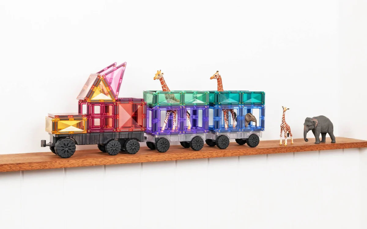 Connetix Magnetic Tiles Pastel Transport Pack 50pc