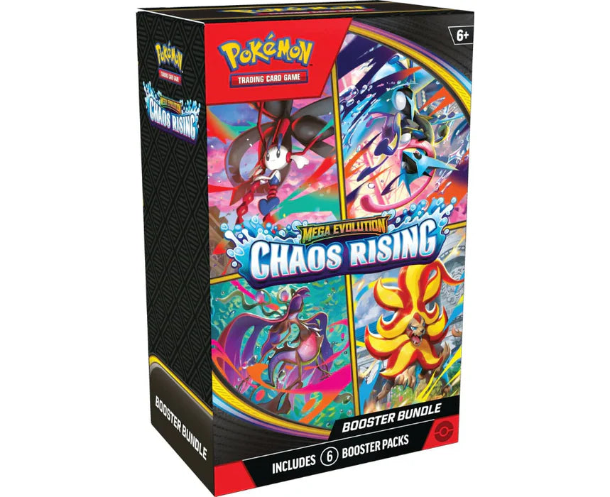 Pokemon TCG Mega Evolution Chaos Rising Booster Bundle
