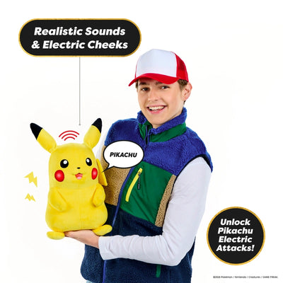 Pokemon Pikachu Puppetronic By Rela FX Interactive Toy