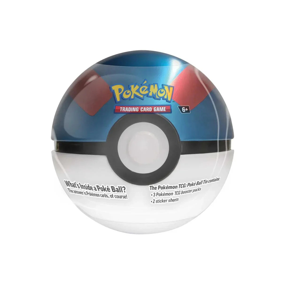 Pokemon Trading Card Game Poke Ball Tin Assorted