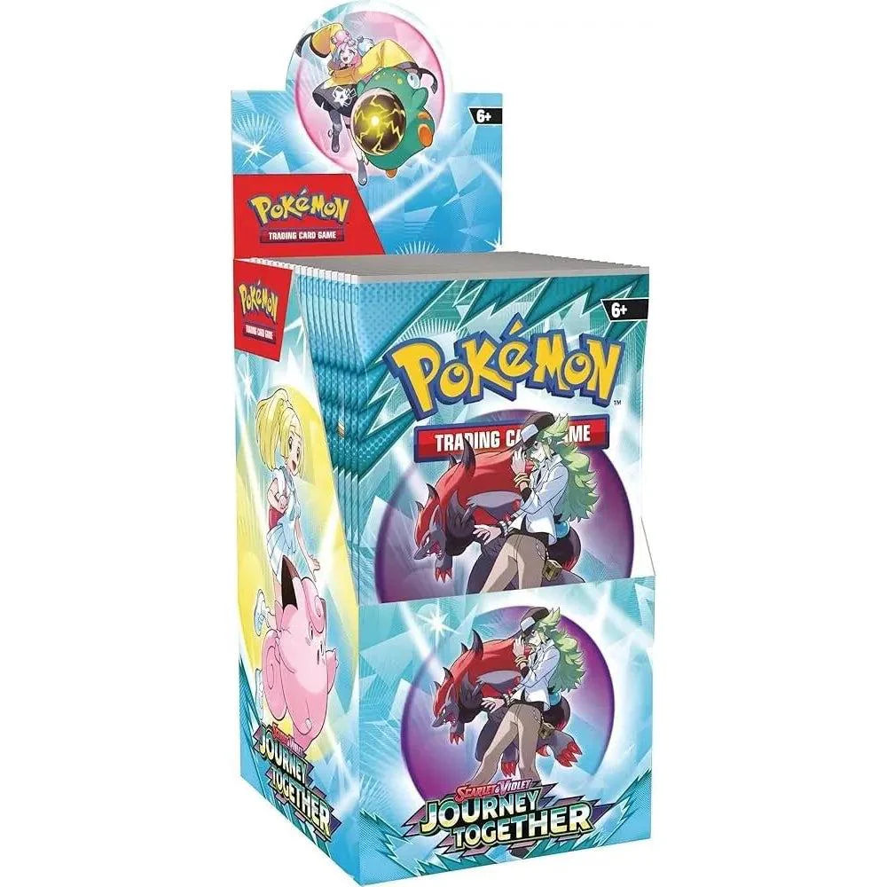 Pokemon Trading Card Game Scarlet And Violet Journey Together 18 Pack Sealed Booster Bundle