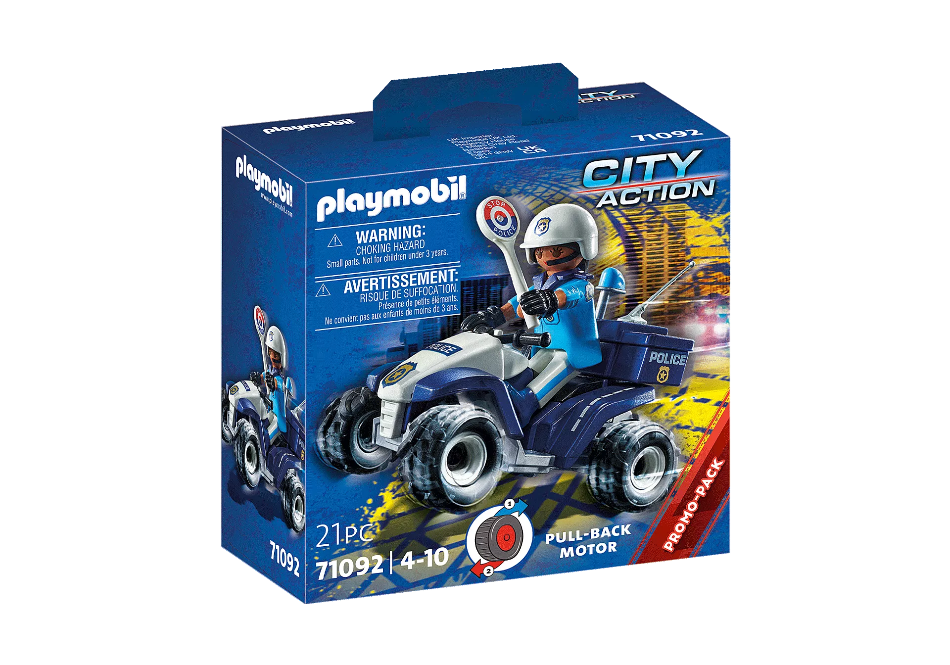 Playmobil City Action 71092 Police Quad