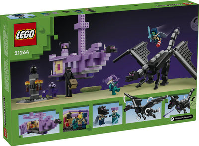 Lego Minecraft 21264 The Ender Dragon And End Ship