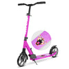 Bold Cube 200mm Big Wheel Foldable Scooter Pink