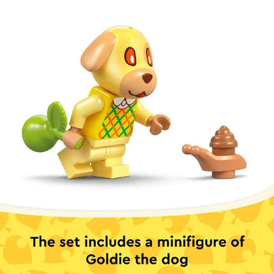 Lego Animal Crossing 77058 Goldie's Cosy House