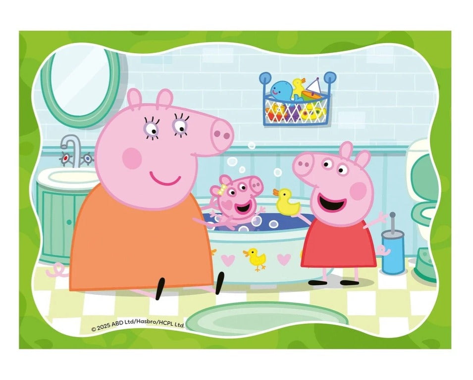 Peppa Pig 4 In A Box Jigsaw Puzzles.