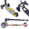 BoldCube Big Fold 3 Wheel Foldable Scooter Street Graffiti 5-10 Years