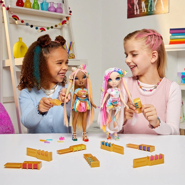 Rainbow High Doll Hair Chalk And Style Meline