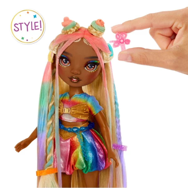 Rainbow High Doll Hair Chalk And Style Meline