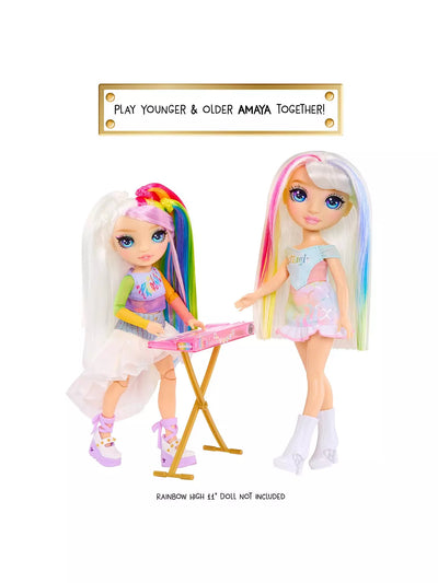 Rainbow High Junior High Rock Band Doll Amaya Raine