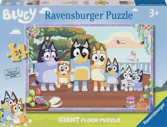 Bluey 24pc Giant Floor Puzzle