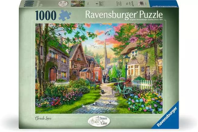 Ravensburger Church Lane 1000pc Jigsaw Puzzle