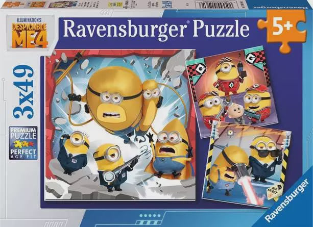 Despicable Me 3 x 49pc Jigsaw Puzzle