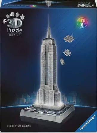 Ravensburger Icons 3D Jigsaw Puzzle Empire State Building With Light