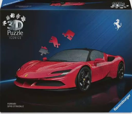 Ravensburger Iconics 3D Jigsaw Puzzle Ferrari SF90