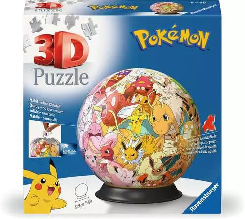 Pokemon 12.9cm 3D Jigsaw Puzzle