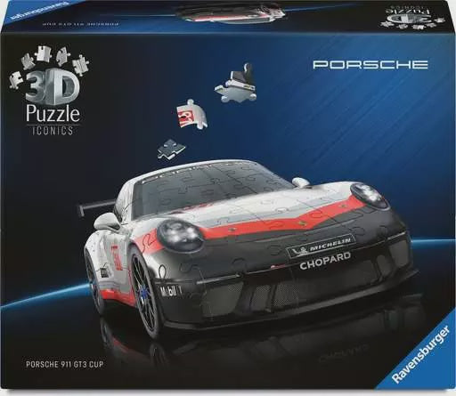 Ravensburger Iconics 3D Jigsaw Puzzle Porsche 911 GT3 CUP