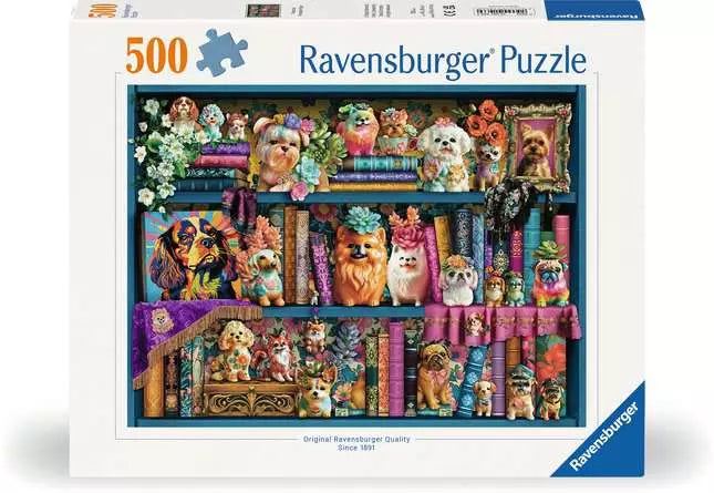 Ravensburger Precious Porcelain Pups 500 Jigsaw