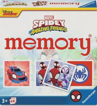 SpiderMan Spidey And His Amazing Friends Mini Memory Game / Puzzle