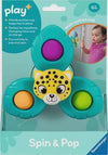 Play Spin And Pop Infant Toy Leopard