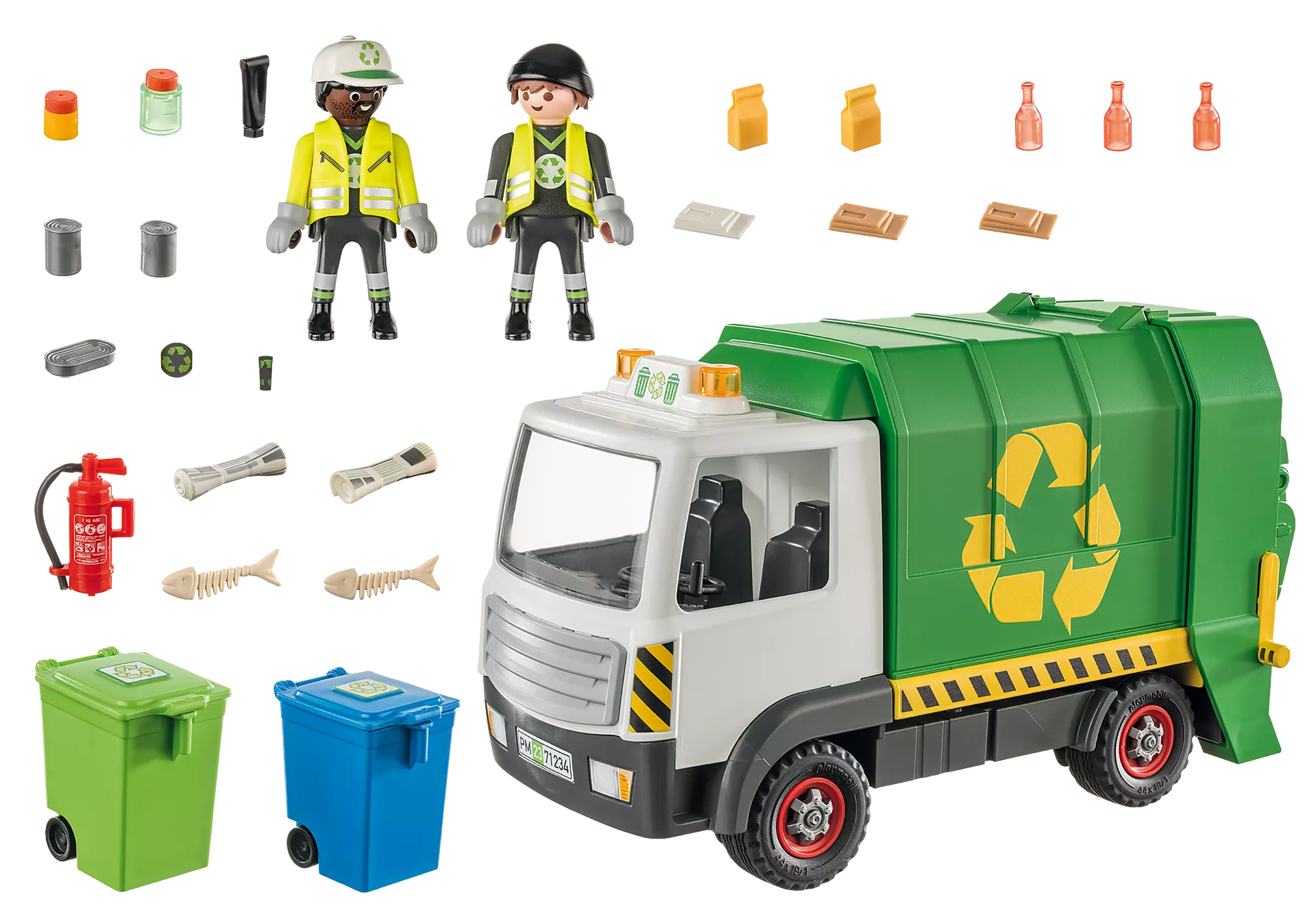 Playmobil bin sale truck