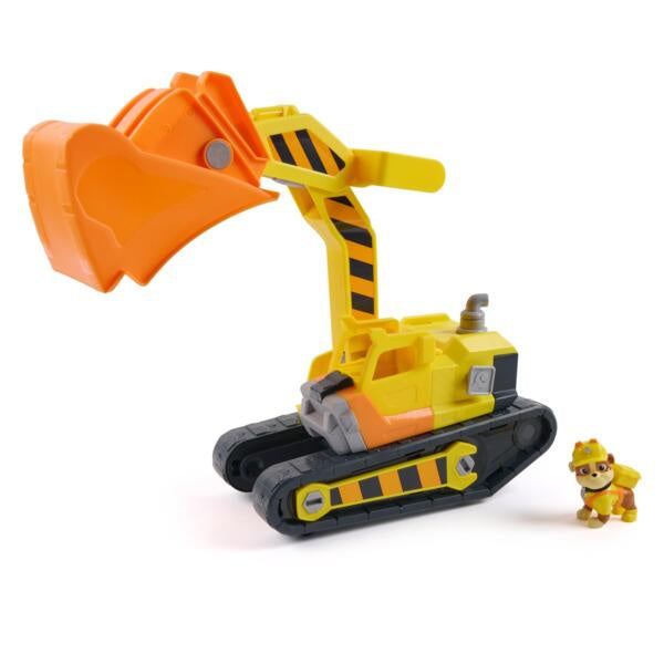 Paw Patrol Rubble And Crew Rubble's  Ultimate Tool Bulldozer With Rubble Figure
