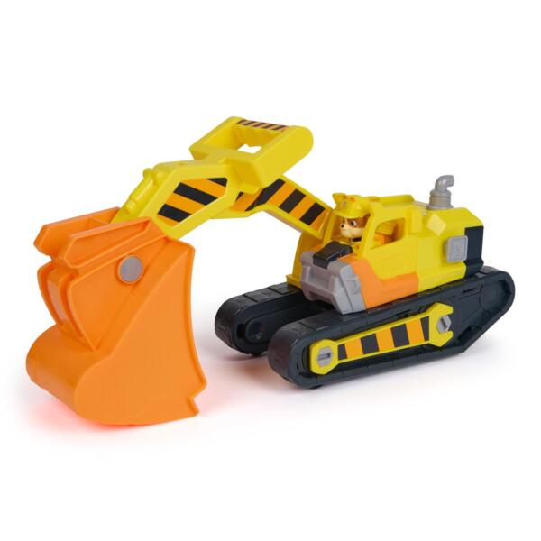 Paw Patrol Rubble And Crew Rubble's  Ultimate Tool Bulldozer With Rubble Figure