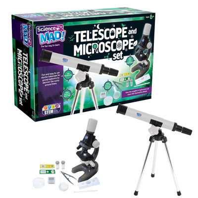 Science Mad Telescope And Microscope Set