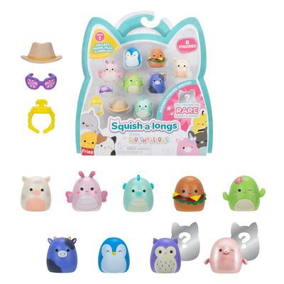 Squishmallow Squishalongs Collectable 8pk