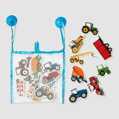 Tractor Ted Farm Machine Bath Stickers Bath Toy