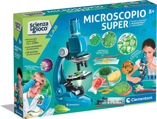 Science And Play Lab Super Microscope Playset
