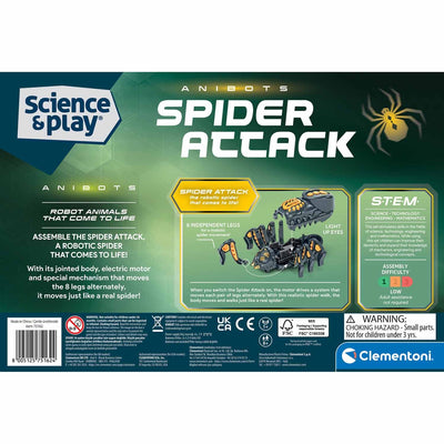 Science And Play Antibots Spider Attack Construction Set