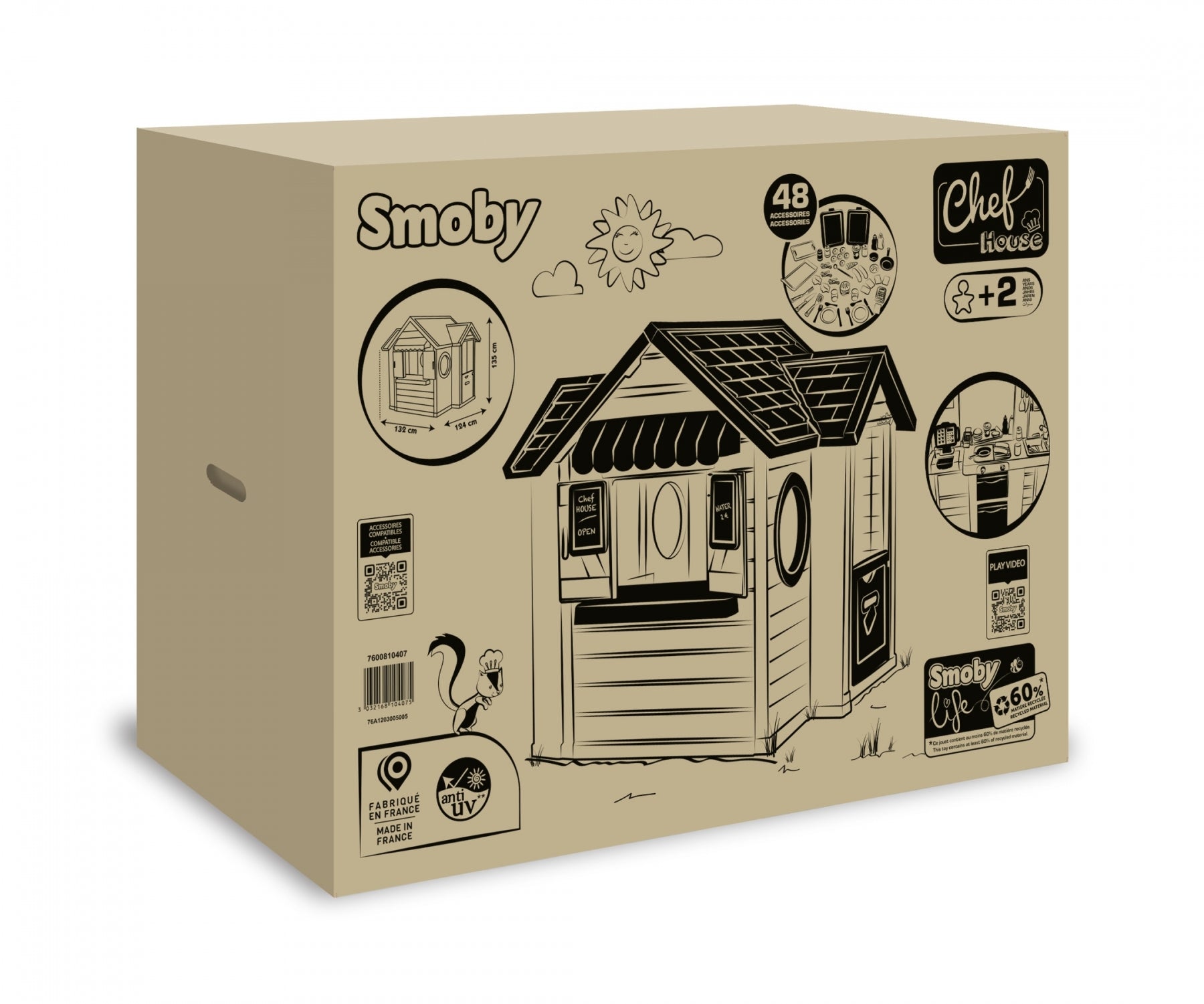 Smoby Life Chef Playhouse