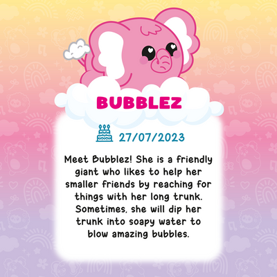 Smooshzees Squishy Soft Toy 20cm Bubblez