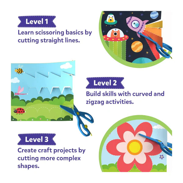 Skillmatics Snip Snip Scissor Skills Development Activity Set