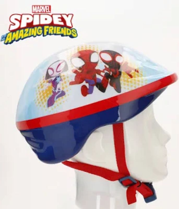 SpiderMan Spidey And His Amazing Friends Kids Safety Helmet