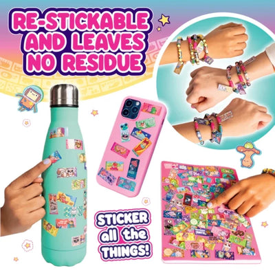 Sticki Rolls Anna And Erin Sticker Jewellery Making Set BFF Bracelets