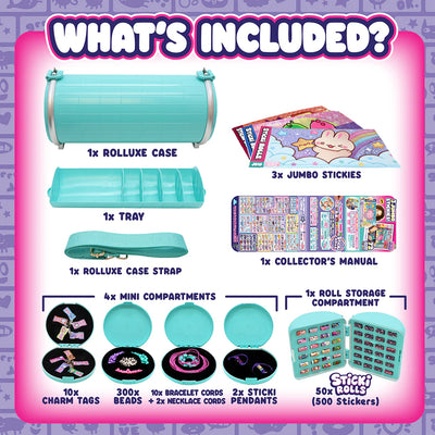 Sticki Rolls Jumbo Studio Rolluxe Handbag And Jewellery Making Kit