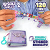 Sticki Rollssticki Book With 120 Stickers