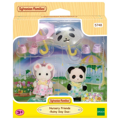 Sylvanian Families Nursery Friends Rainy Day Duo