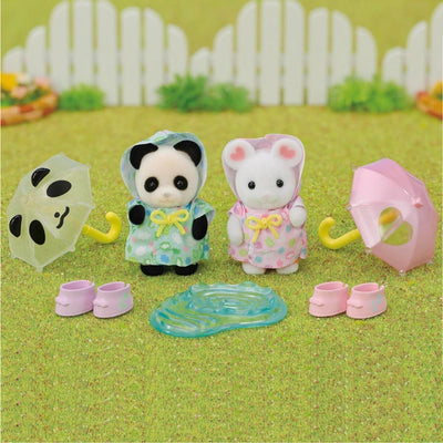 Sylvanian Families Nursery Friends Rainy Day Duo