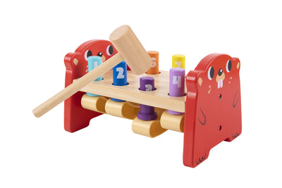 Tooky Toys Whack a Mole Wooden Toy