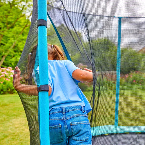 TP  8ft Trampoline With Igloo Door And Surround Net