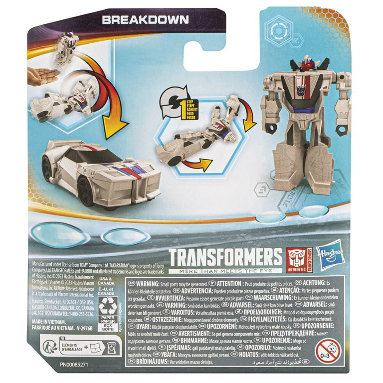 Transformers Earth Spark 1 Flip Changer Breakdown
