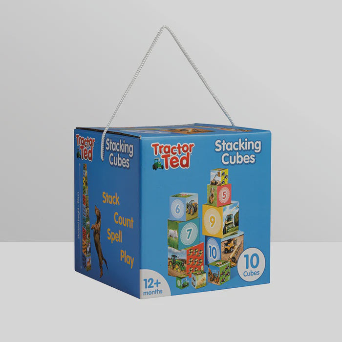 Tractor Ted Infant Farm Stacking Cubes