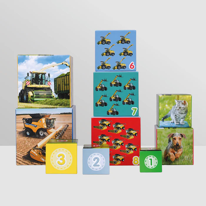 Tractor Ted Infant Farm Stacking Cubes