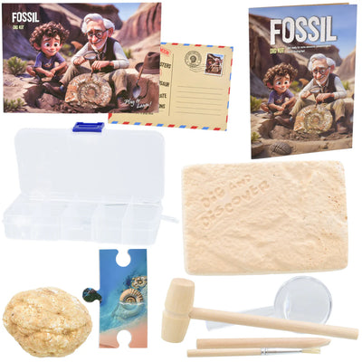 World Of Science Fossil Dig Kit Playset