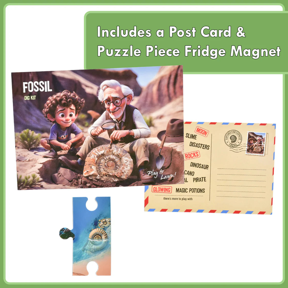 World Of Science Fossil Dig Kit Playset