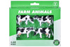 On The Farm Animal 4pk Friesian Cows 1:32