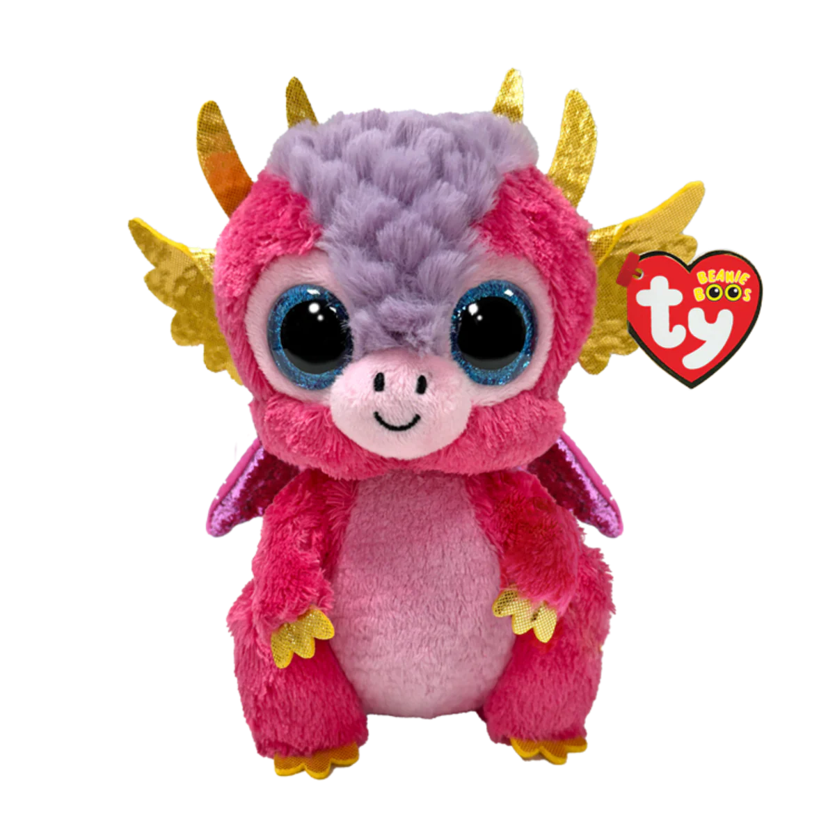 TY Mia Dragon Beanie Boo Soft Toy